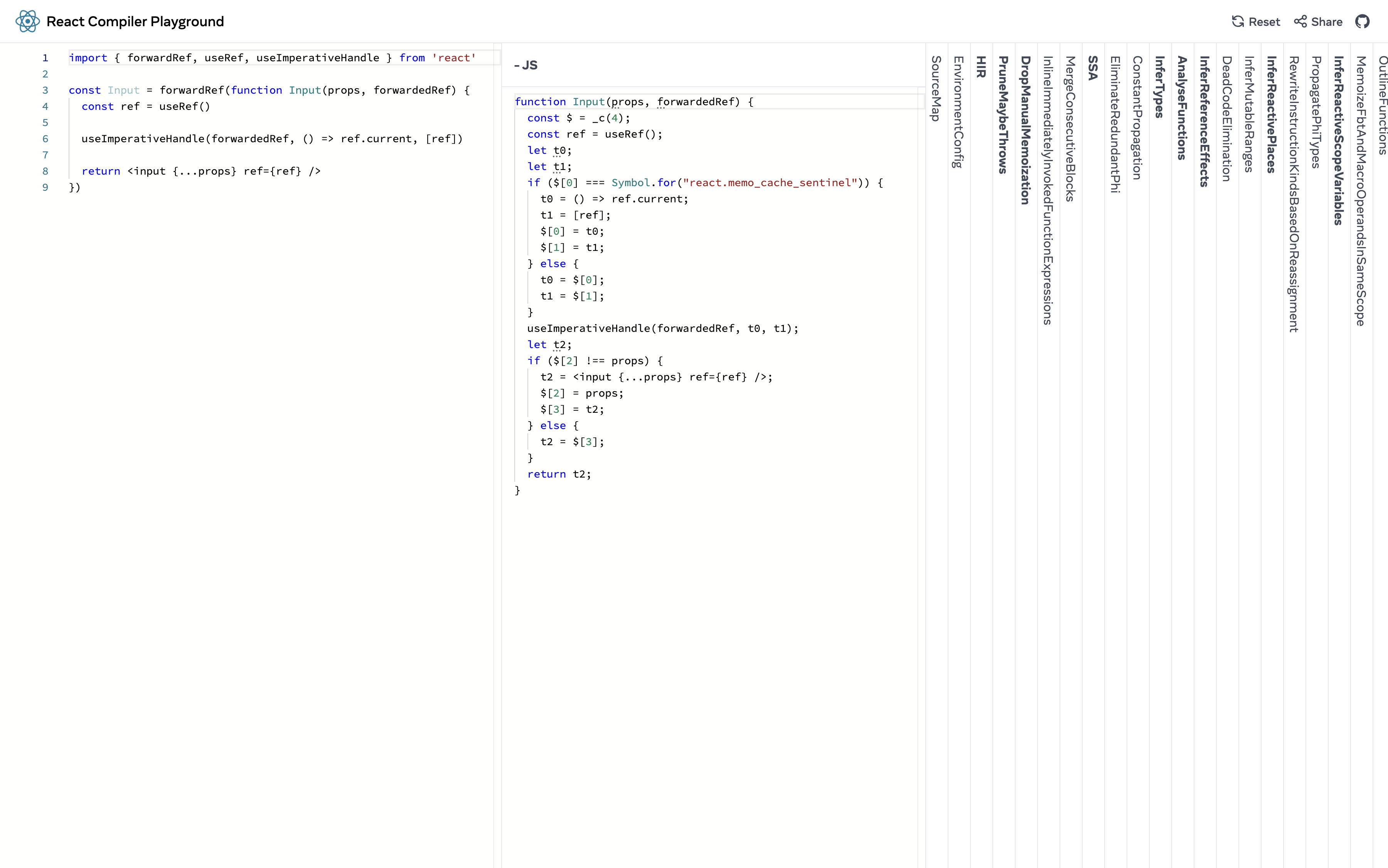 React Playground