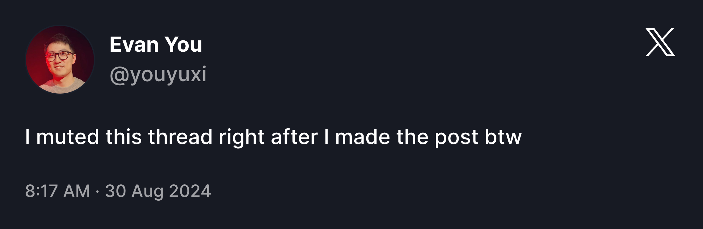 React Forget Evan mute